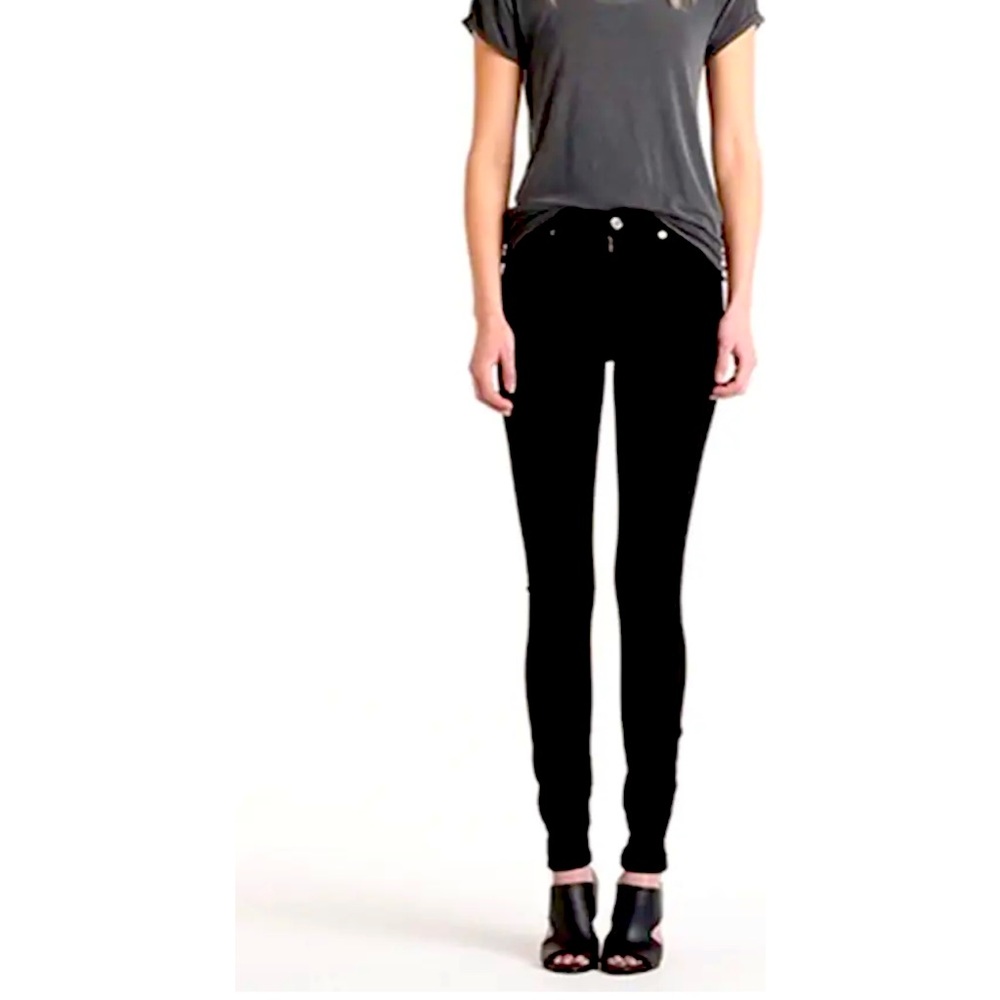 7 for all mankind high waisted skinny jeans